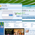 Windows 7 - Magnifier - Internet Explorer 8