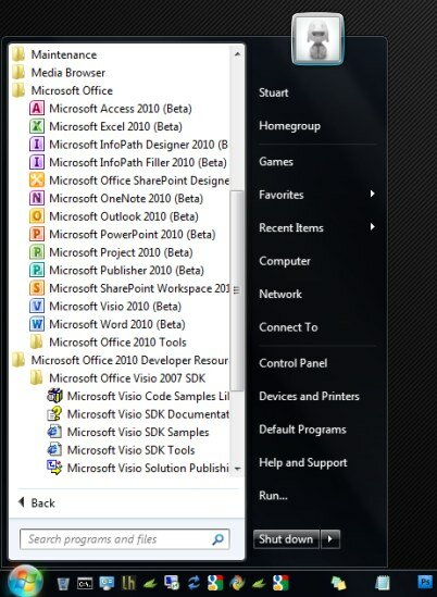 4 640x480 Microsoft Office 2010 Screenshots (14.0.4417.1000) 