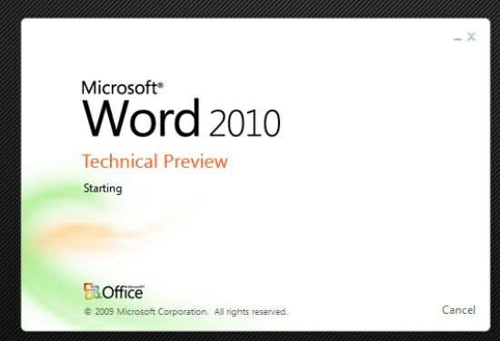5 640x480 Microsoft Office 2010 Screenshots (14.0.4417.1000) 