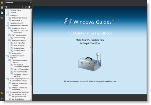 pc maintenance handbook PC Maintenance Handbook Now Available