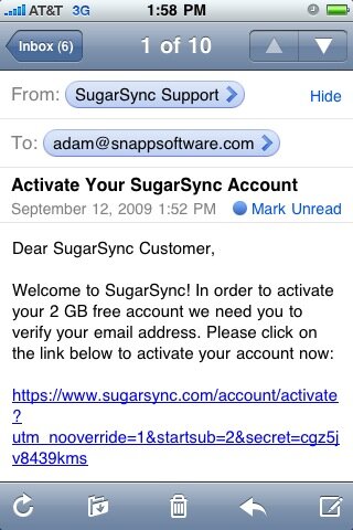 step6 How to Sync Documents Seamlessly from PC to iPhone with SugarSync