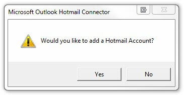 MSO hotmailConnector Outlook 2010 Part 2: Setting up Accounts [How To]