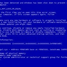 blue screen of death 220x220 ScreenSaver Collection 